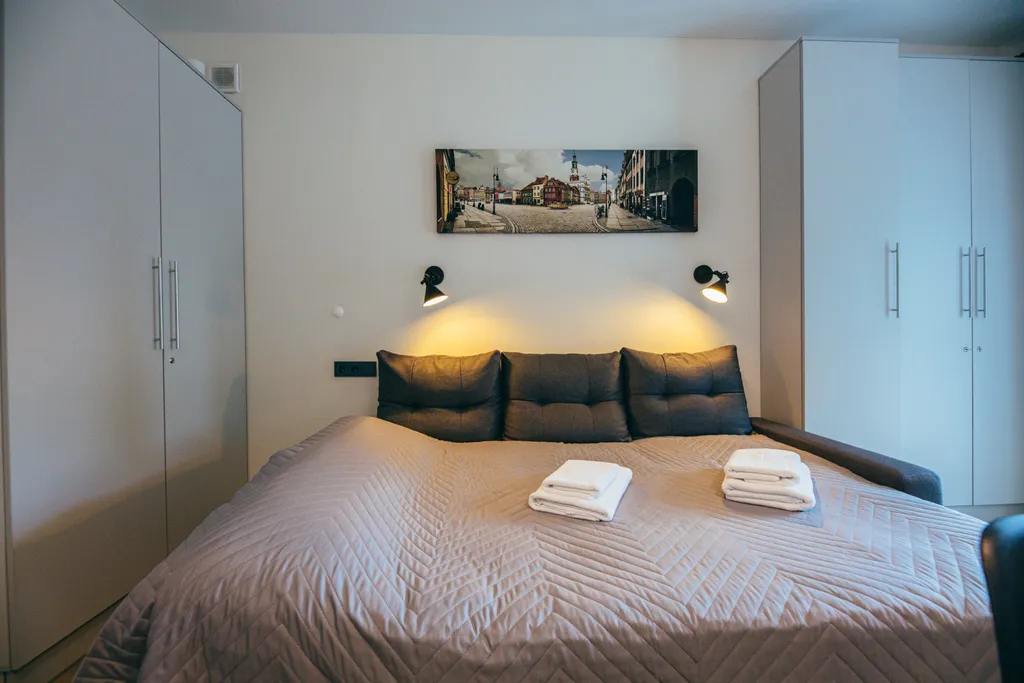 Квартира Olive marine resort с видом на море и большой террасой