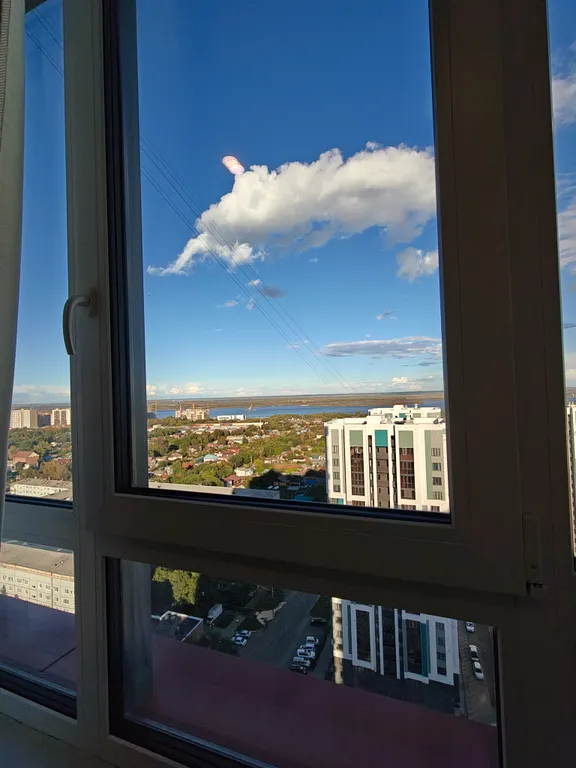 Видовая студия • 21 этаж • Огни Зейского моста • Новый ЖК Чайка Парк•