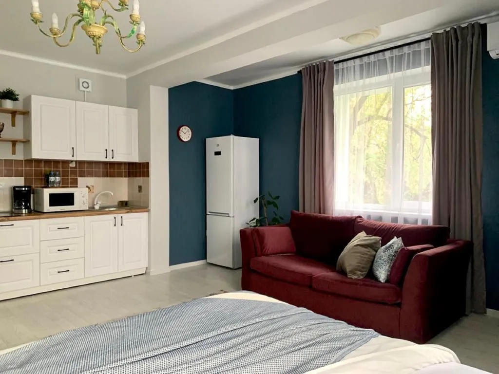 Уникальная студия Жеруйык в стиле этно в центре города