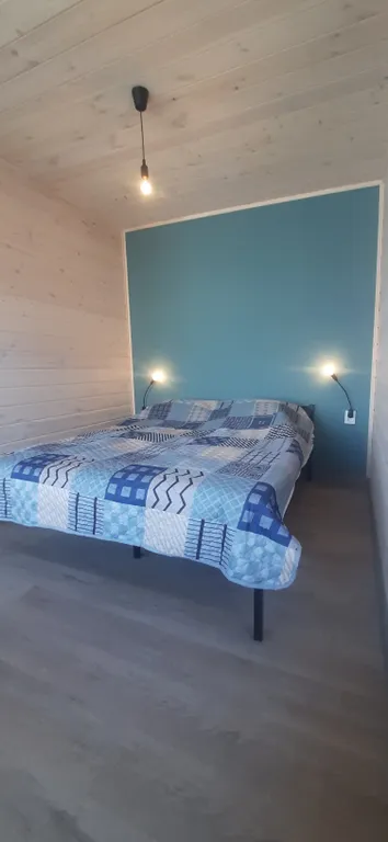 Новый дом в экостиле с мангалом