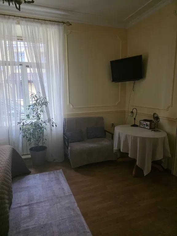 Апартаменты с большой кроватью в центре