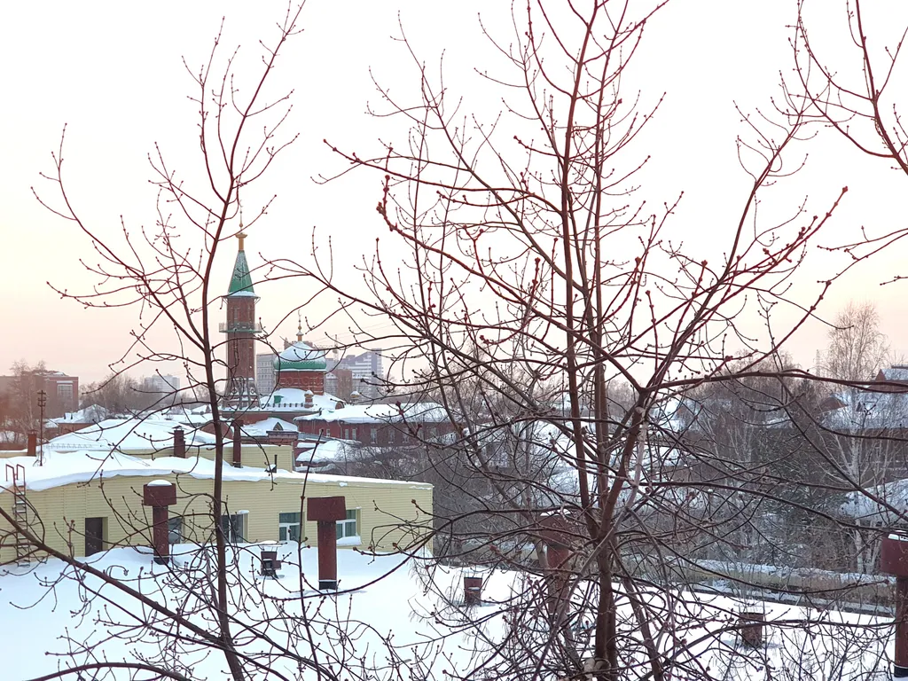 Тишина, тепло, уют в центре города