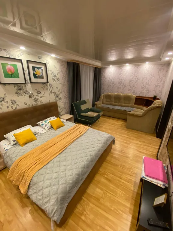 2-комнатная квартира с видом на город и балконом — аренда посуточно в Мурманск