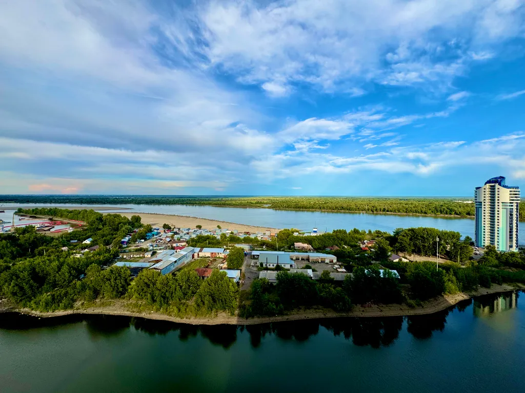 Квартира с шикарным видом на реку Обь