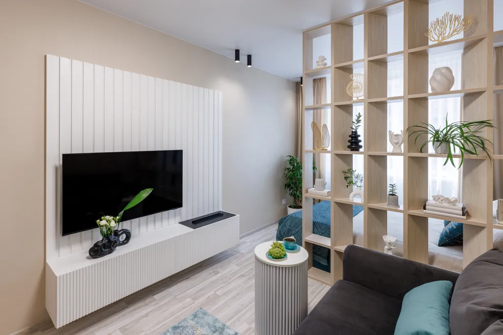 Квартира Дизайнерская квартира с камином и фитобочкой — Екатеринбург