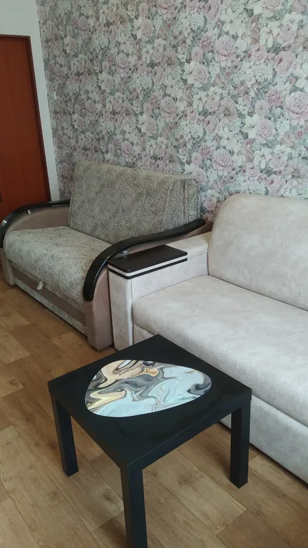 Большая однушечка со спальным местом на кухне рядом с центром