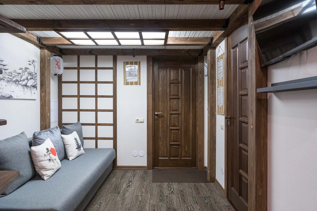 Двухярусная студия в восточном стиле в самом центре города