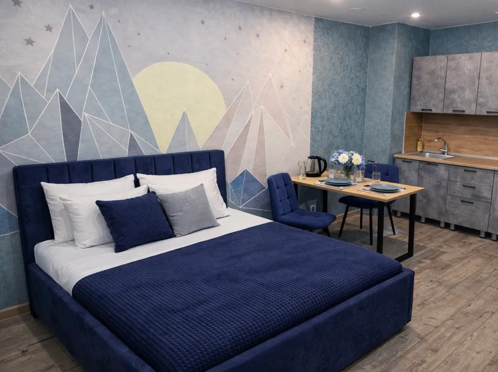 Квартира Уютная студия - Комфорт, чистота, заселение 24/7 — аренда посуточно в Абакан