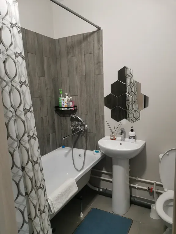 Студия с видом на пруд