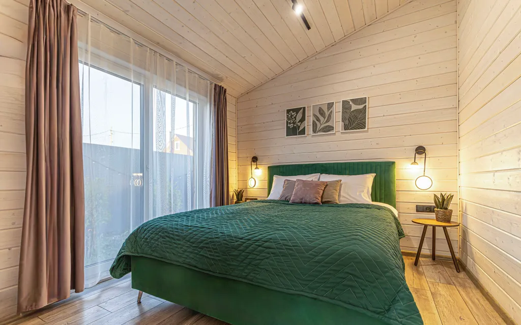 Новый загородный дом в стиле барнхаус