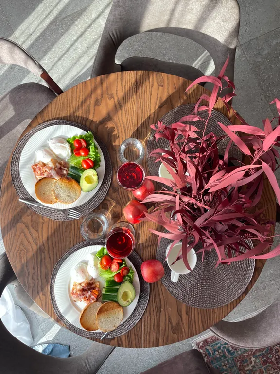 Дом с камином и баней Две яблони