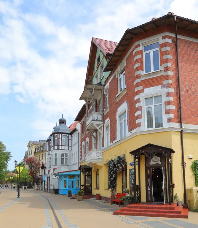 Apart39 с двумя спальнями в Зеленоградске