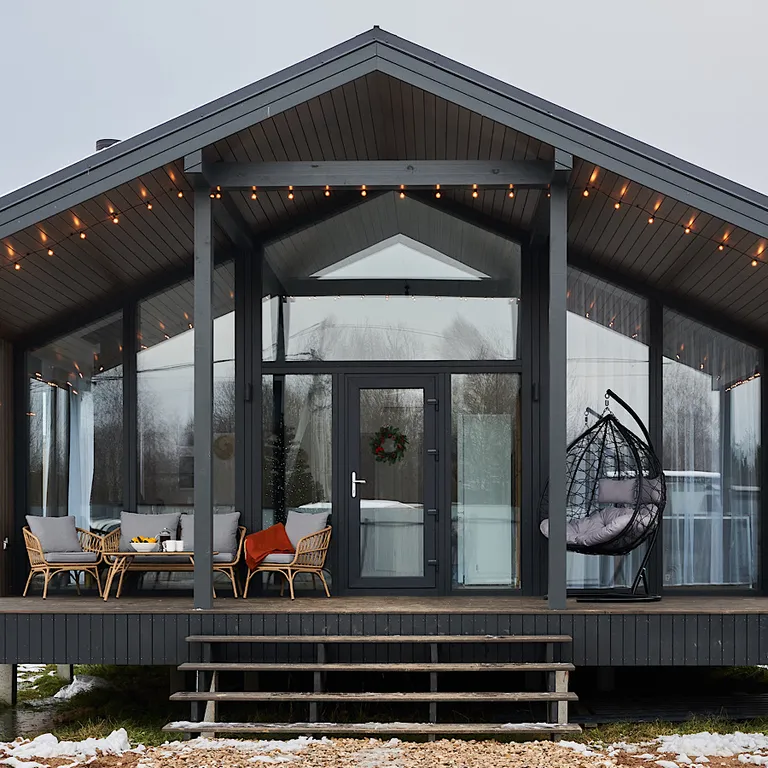 Коттедж Домик в Матрешках с камином и сауной — Ягунино