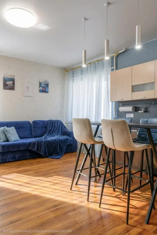 Просторные евродвухкомнатные апартаменты у Кафедрального собора