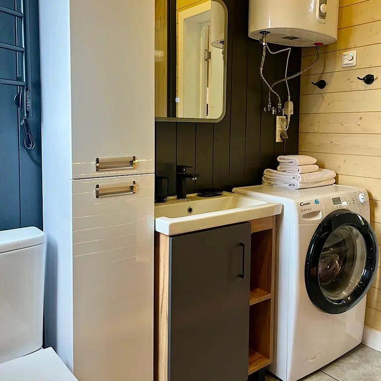 Домик в Икше с камином и сауной (Lato-76)