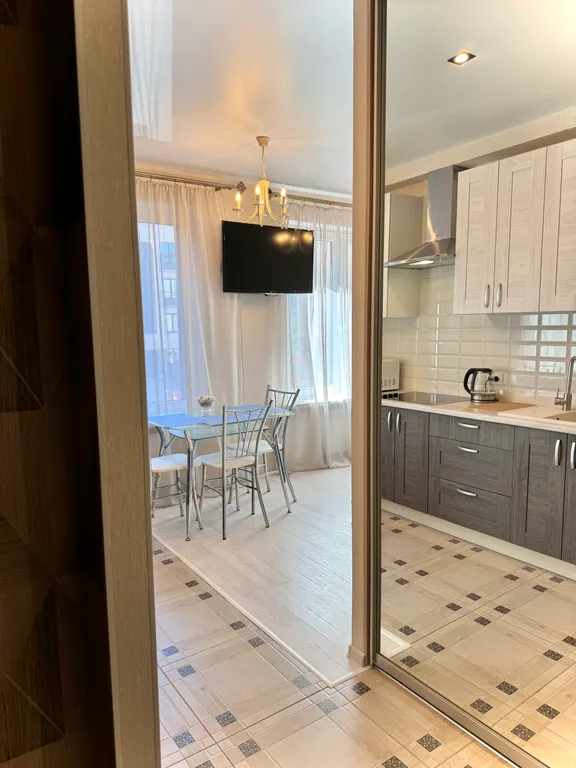 Квартира-студия в центре города рядом с набережной