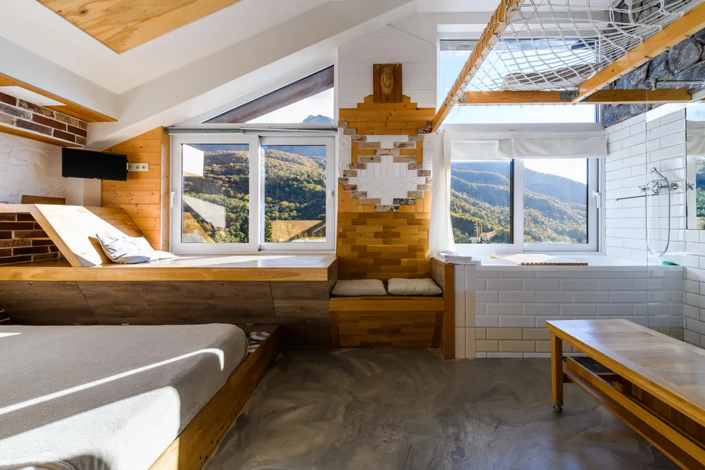 Дизайн-мечта - этника ваше окно в горы