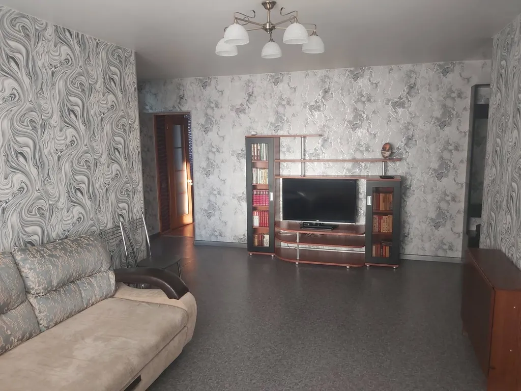 Трешка в самом центре