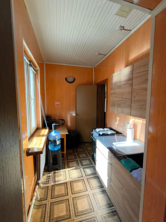 Дом с баней, беседкой и мангальной зоной для отдыха