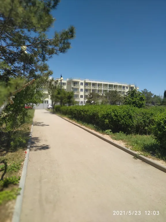 Уютная студия у моря в парке Победы