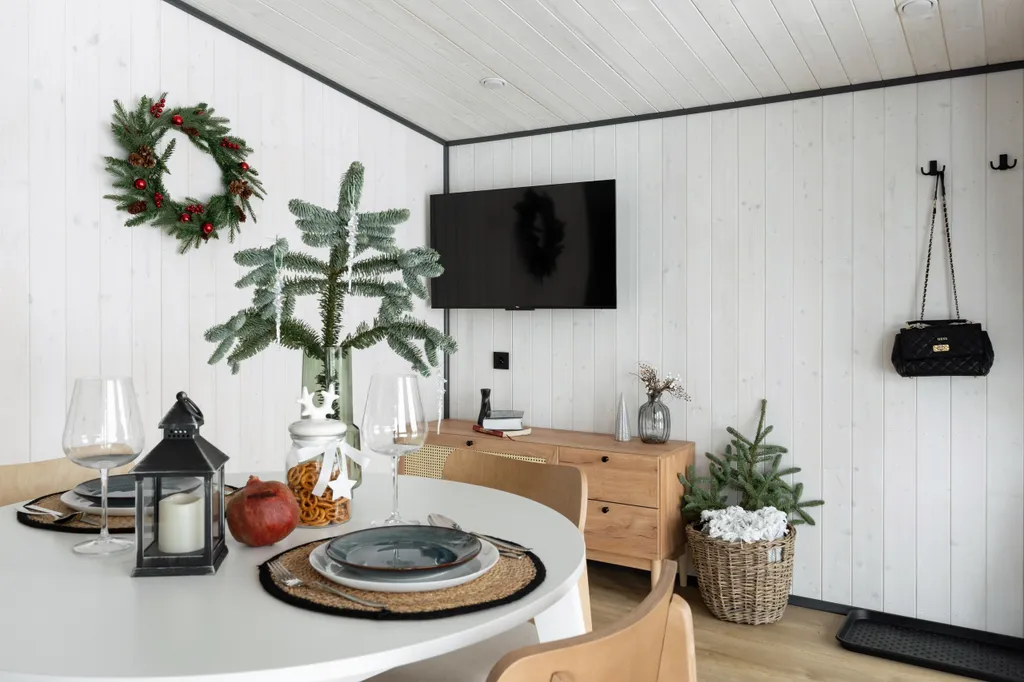 Семейный коттедж с 1 спальней с мангальной зоной