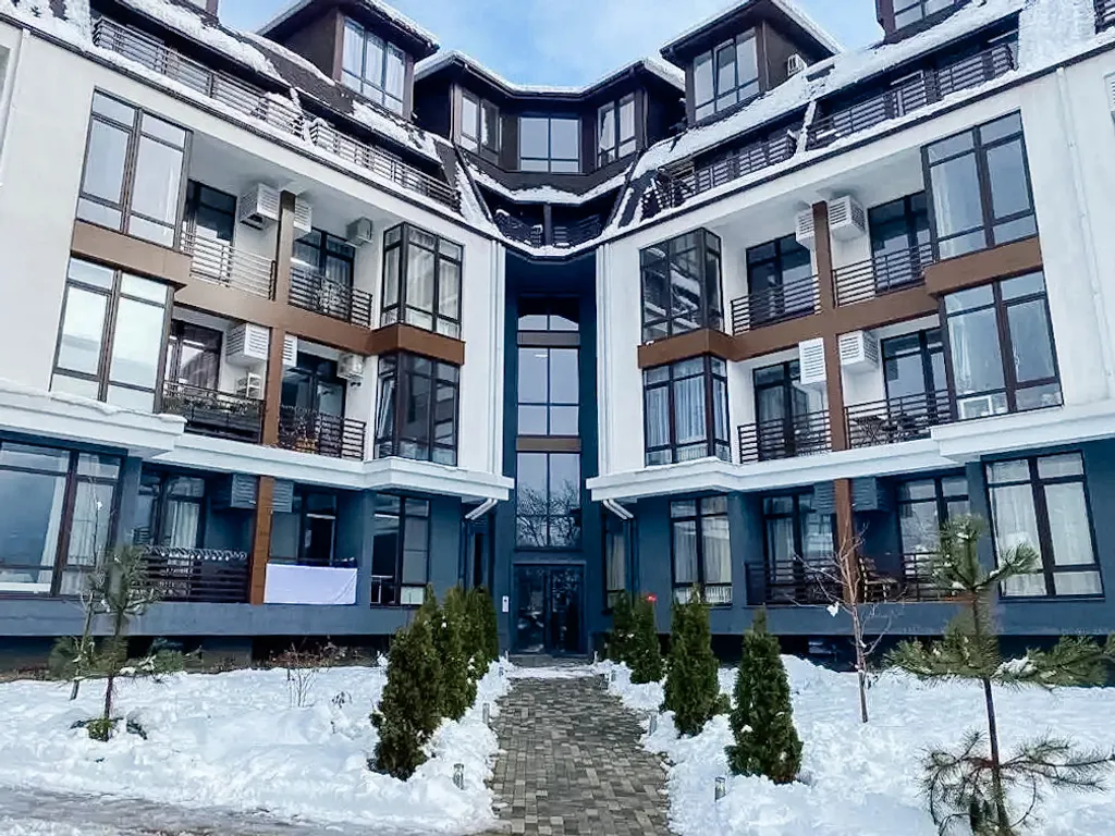 Апартаменты с террасой с панорамным видом на горы