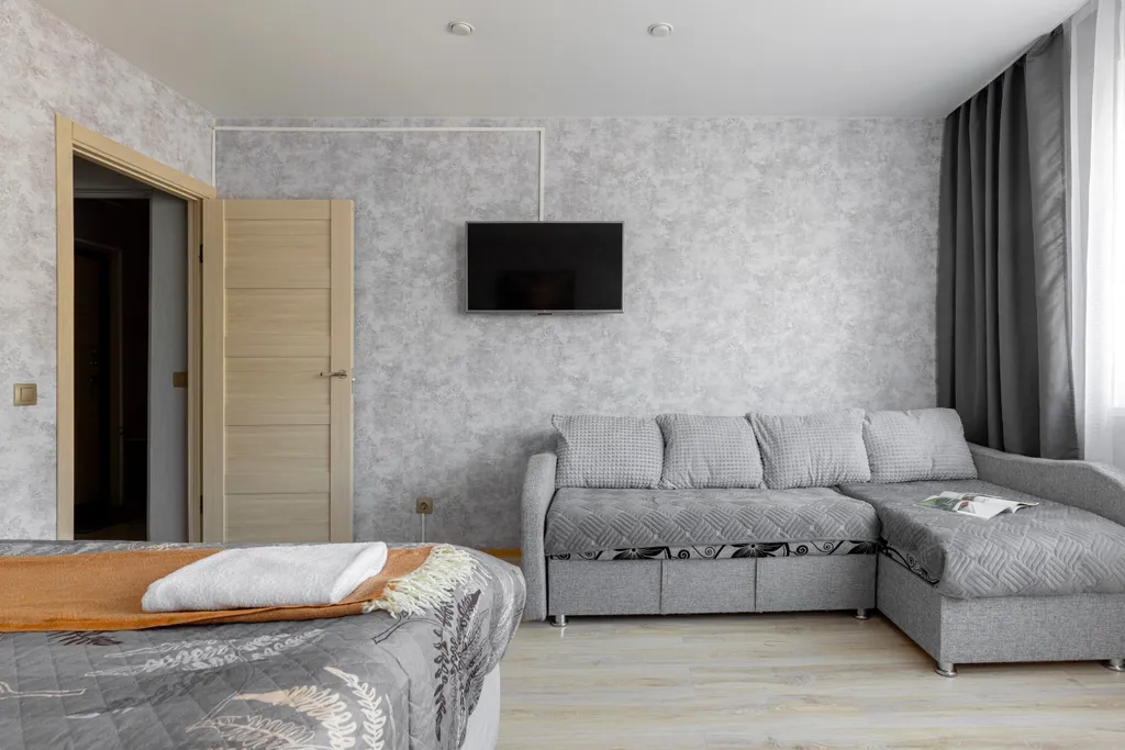 Квартира Уютная однокомнатная квартира — Янино-1