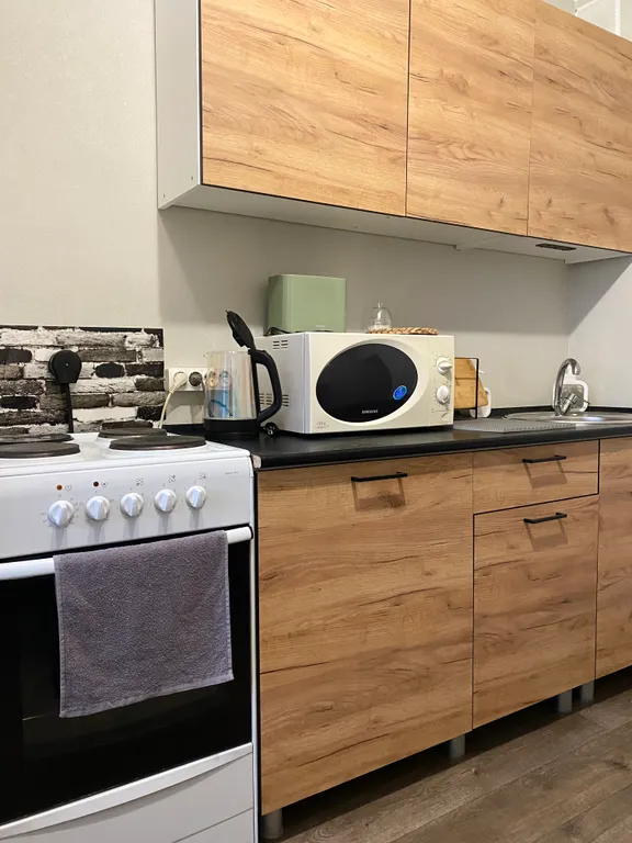 Просторная однокомнатная квартира у леса