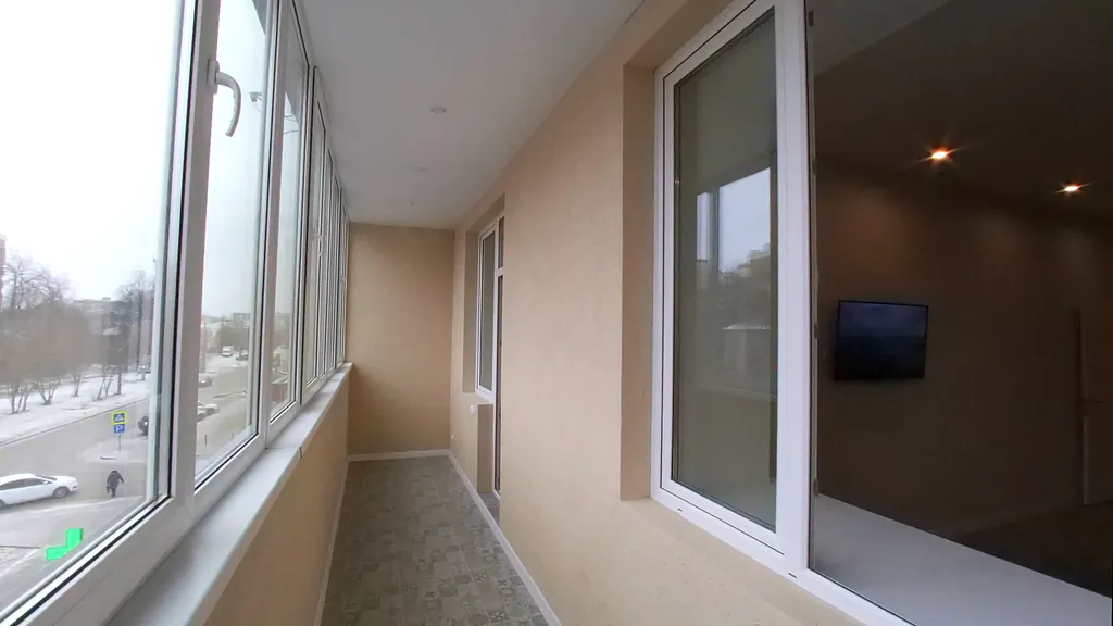 Стильная просторная квартира с лоджией