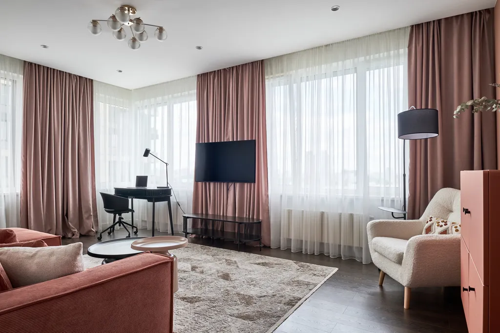 Трехкомнатная квартира Фэмили Терра с дизайнерским ремонтом