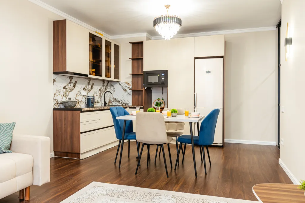 Квартира с видом на горы недалеко от Мега центра — аренда посуточно в Алматы