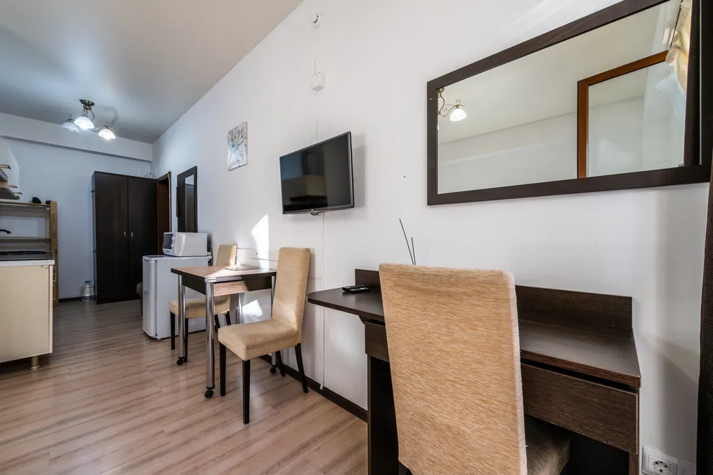 Бюджетная студия в лесу, 27 м², 3 этаж