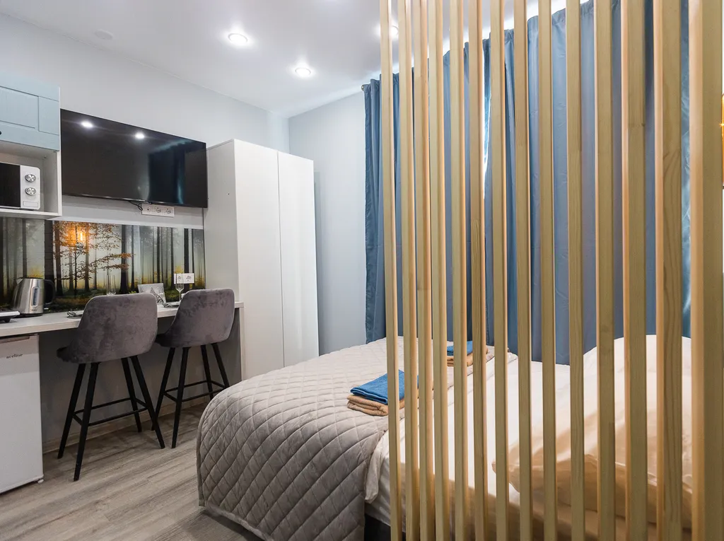 Уютная студия рядом с лесопарком