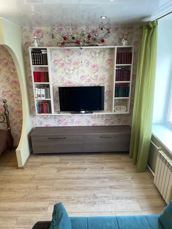 Квартира с домашним уютом к гостям