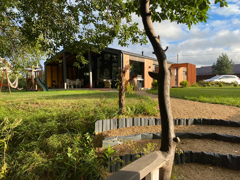 Коттедж Коттедж Барнхаус с баней — Можайск