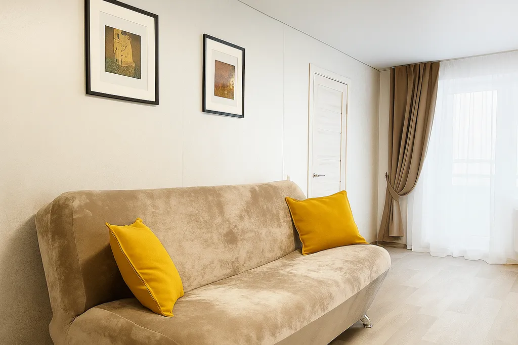 Трёхкомнатная квартира в центре