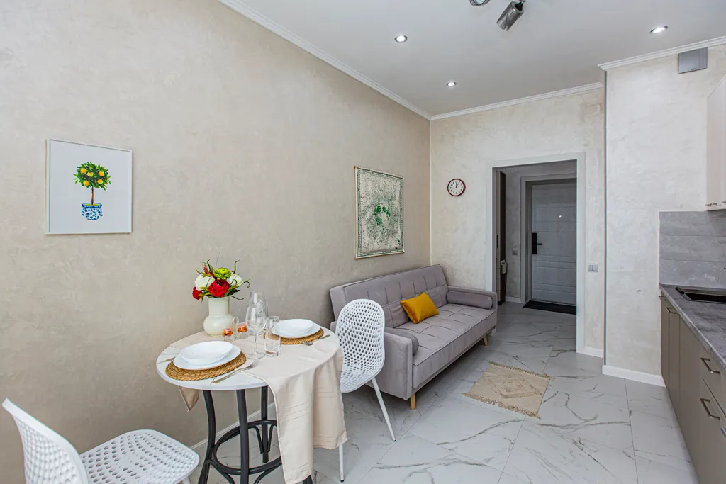 Евродвушка в центре, вид на горы ЖК Аurus