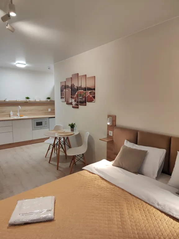 Уютная квартира-студия в новом ЖК Макаринская роща