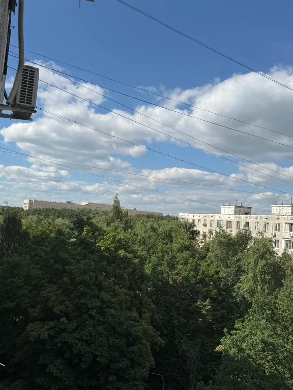 Квартира около больницы с красивым видом