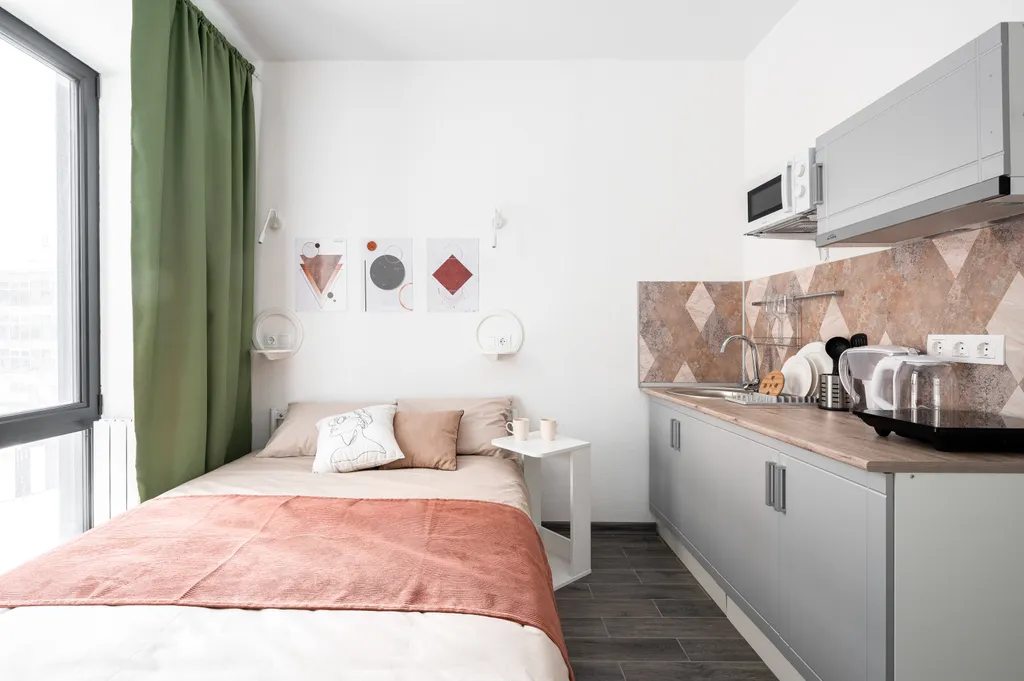 Квартира Квартира Комфортная студия у метро — Москва