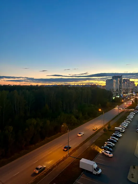 Студия с панорамным видом на Краснопольском проспекте