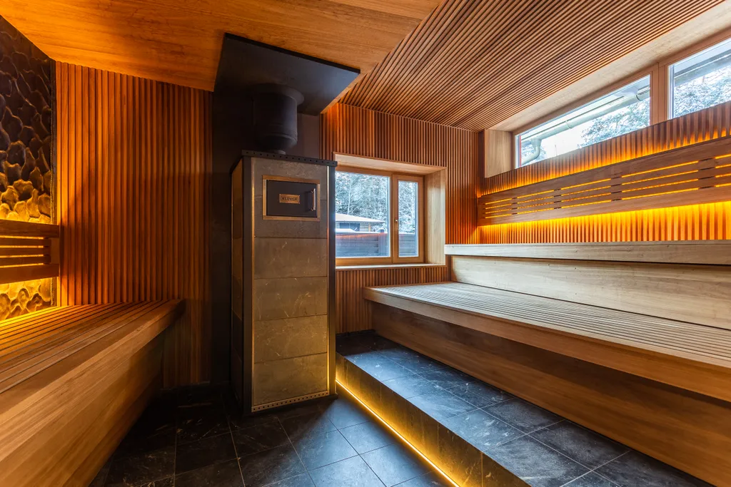 Коттедж Стильный загородный коттедж в стиле лофт — Зеленогорск