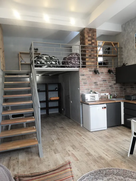 Двухуровневые апартаменты с террасой