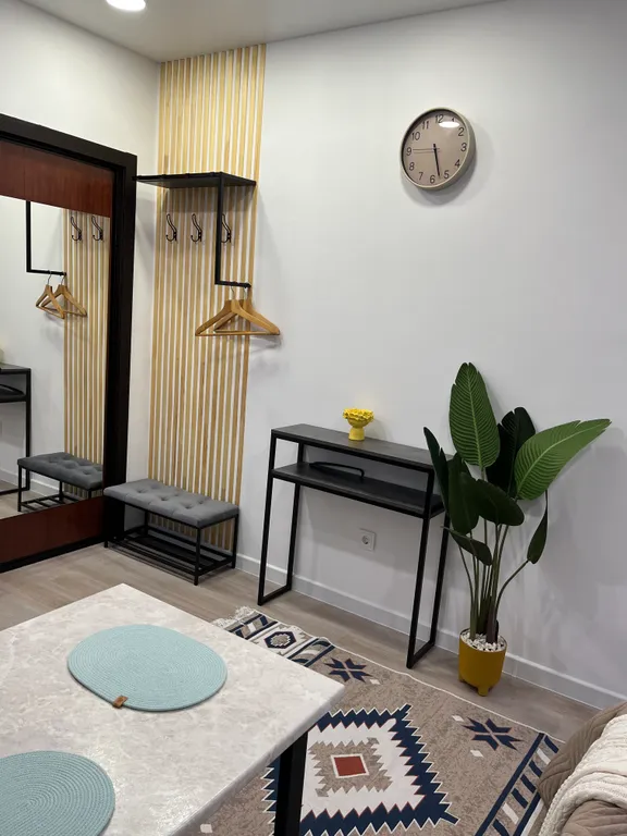 Квартира Квартира Уютная студия Бохо с новым дизайнерским ремонтом — Красноярск