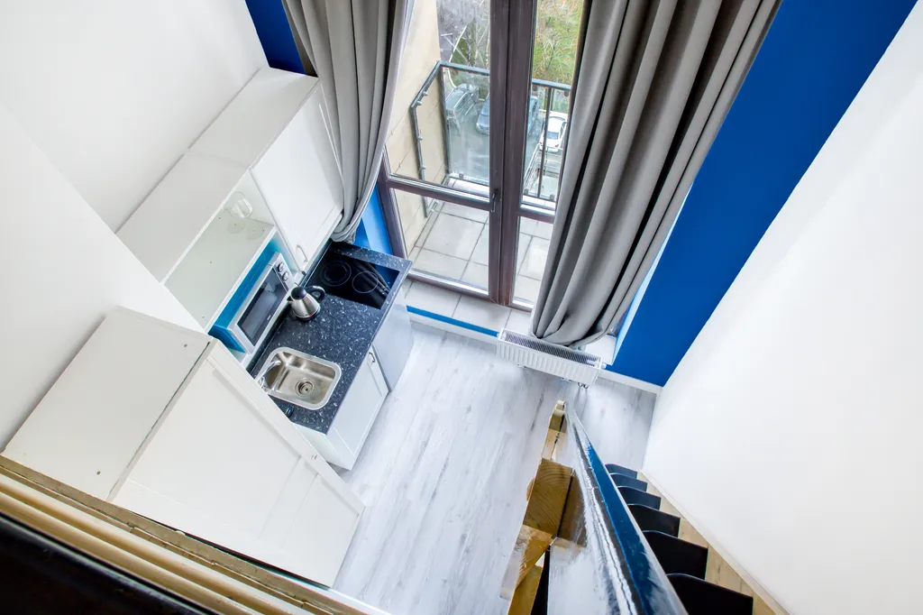 Квартира Квартира Двухуровневая студия с балконом в ЖК ApartVille — Москва