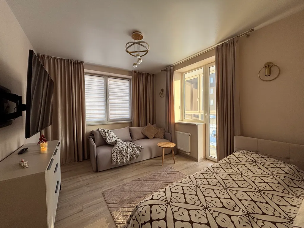 Квартира Стильный апартамент с двумя комнатами в Пионерском — Пионерский