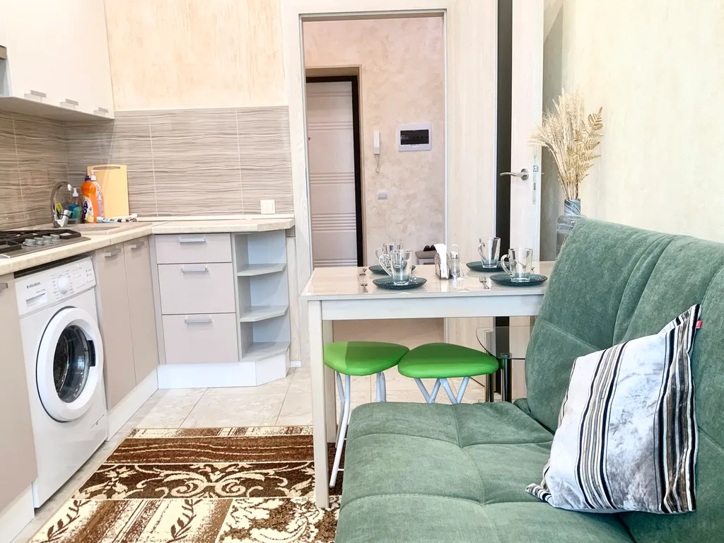 Квартира Квартира Евродвушка с видом на озеро — Зеленоградск