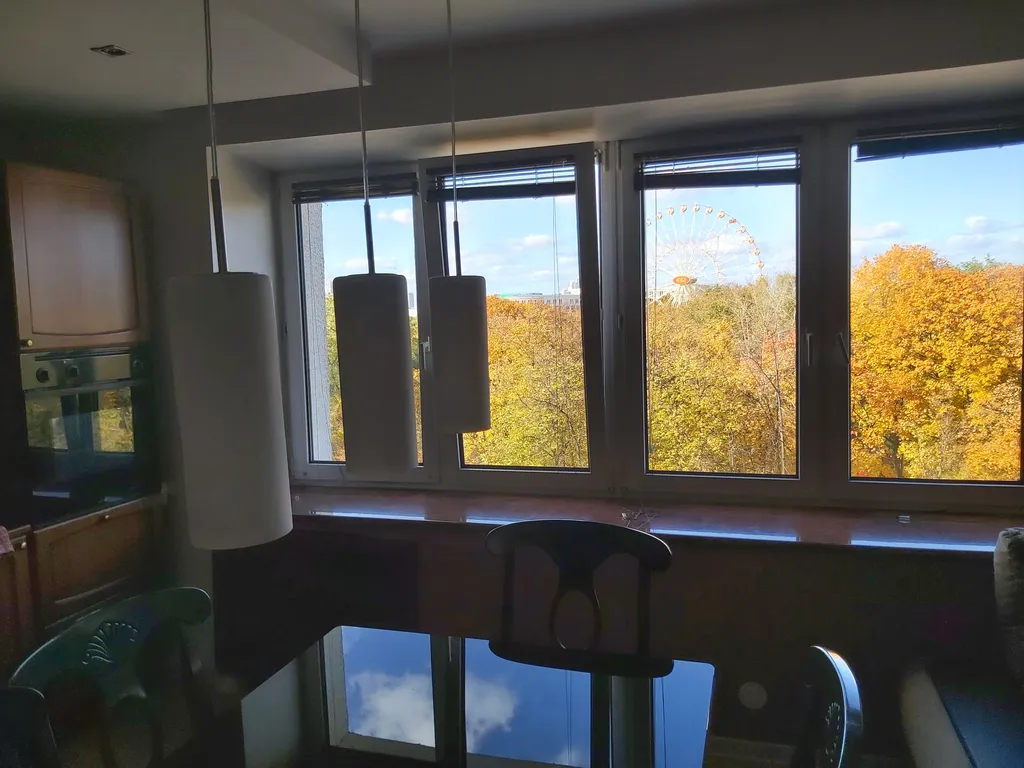 Двухкомнатные апартаменты с панорамным видом на детский парк Горького