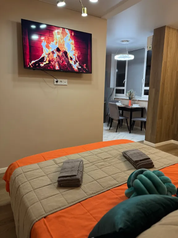 Квартира Квартира Уютная однокомнатная в ЖК Инновация — Новоивановское