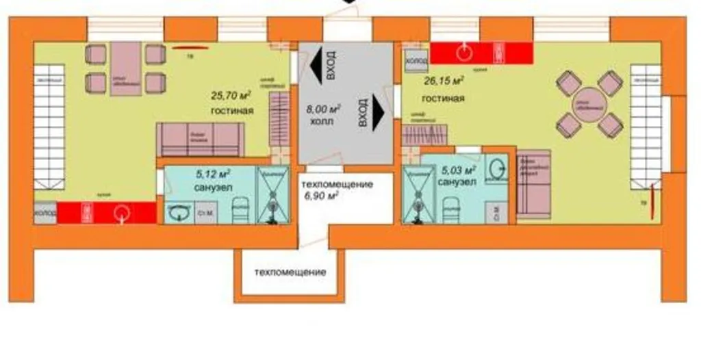 1-комнатная Квартира